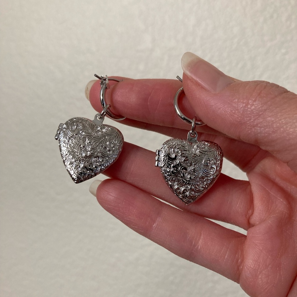 New Vanessa Mooney the beloved earrings silver - Picture 5 of 11